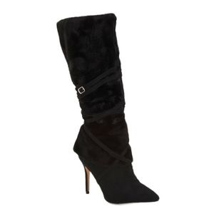 Catherine malandrina furlab black boots